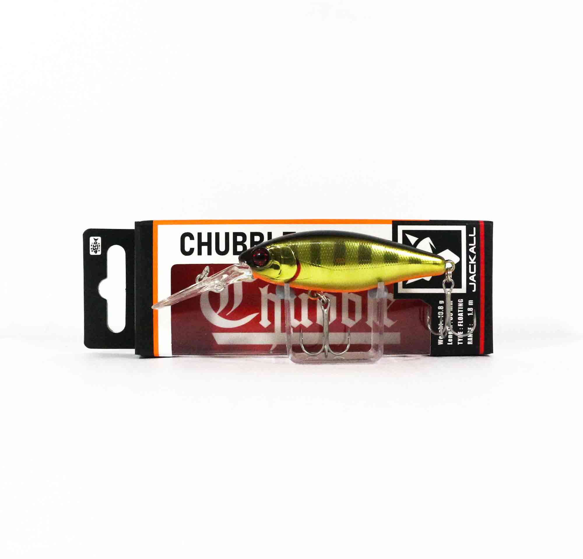 

Jackall Плавающая приманка Chubble MR Minnow, шампанское, золотые жабры (7945)
