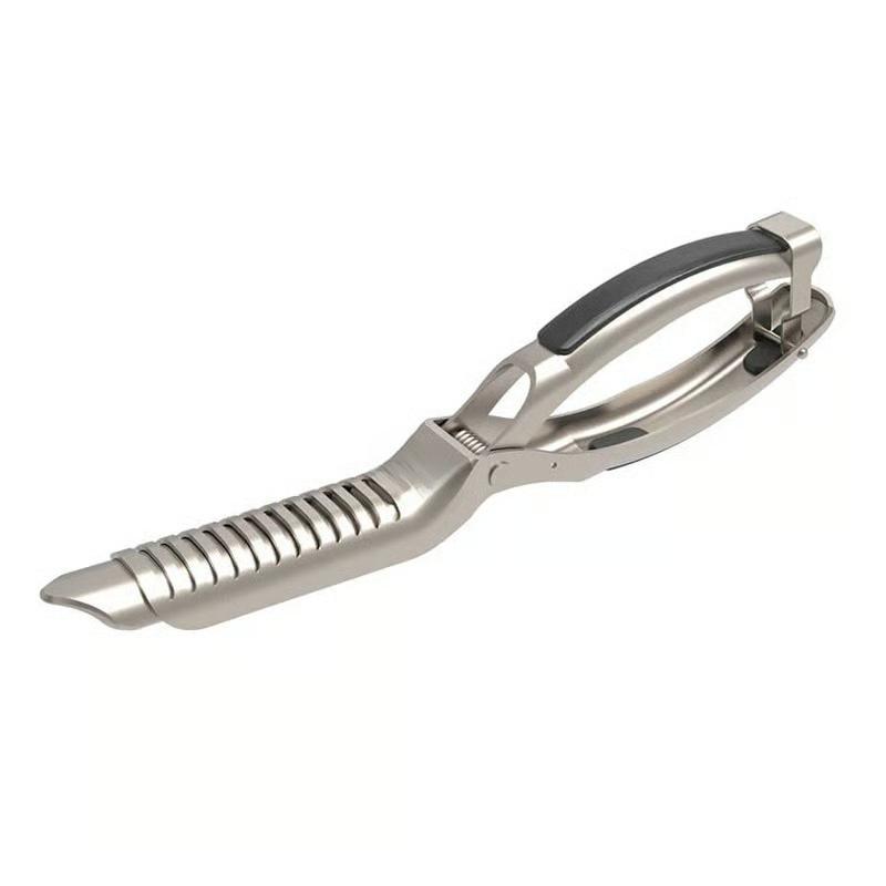 1 Pz Spelatore per Costine BBQ Acciaio Inossidabile Barra per Preparazione Costine Strumento per Barbecue per Casa Ristorante Campeggio Portatile Rimuovi Membrana Costine Accessori Cucina