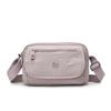 Kompaktní crossbody taška s více kapsami na zip pro muže a ženy