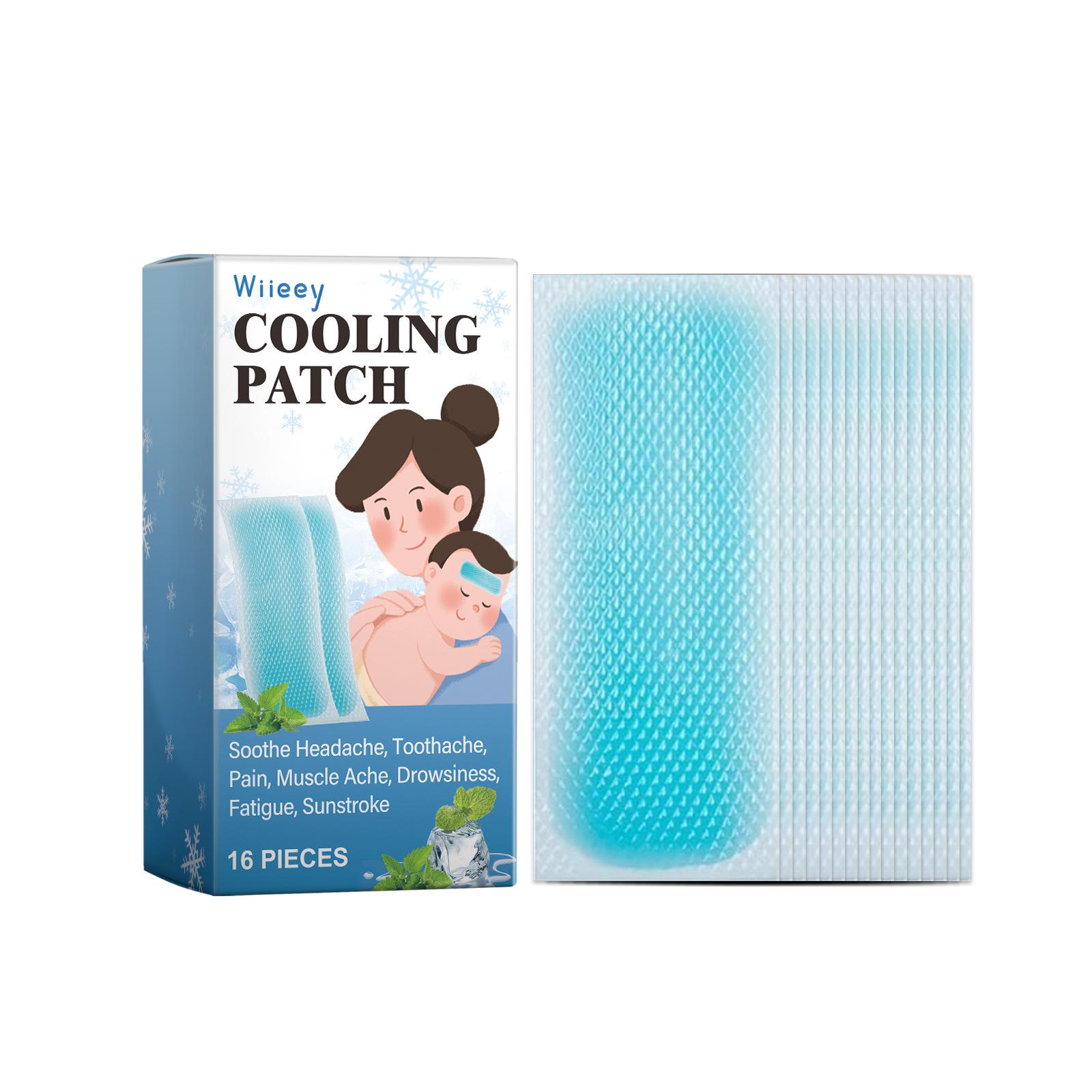 

16 шт. Мягкие гелевые листы для детей для охлаждающего облегчения при лихорадке, дискомфорте. Детские охлаждающие пластыри, пластыри от лихорадки, обезболивающие, для снижения головной боли.