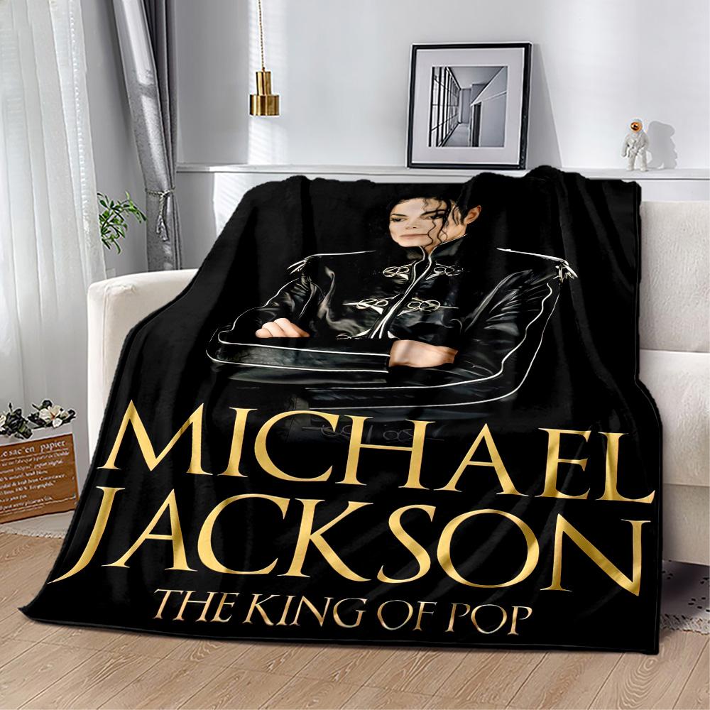 Michael Jackson 90 Blanket Comfortable Suitable for Chair Seaside Picnics Four Seasons Universal Modern Best Holiday Gift for Friends Family