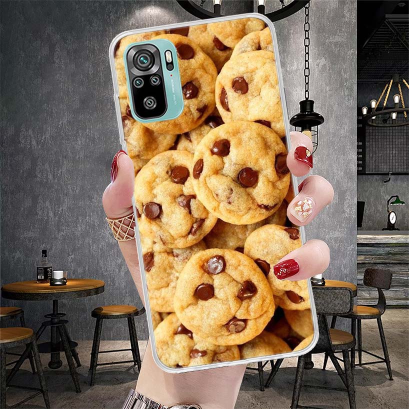 Food Fries Beer Cheese Sushi Cookie Soft Phone Case For Xiaomi Redmi Note 15 14 14S 13 12 Pro Plus 12S 11 11S 11E 10 10S 11T 5G