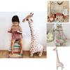 Cute Giraffe Plush Toy Sleeping Pillow For Kids Bedroom Decor And Nap Support