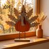 Thanksgiving Gift Souvenirs Turkey Decoration, Wooden Standing Ornament, Autumn Tabletop Rustic Pumpkin Crafts Centerpiece for Fall Harvest