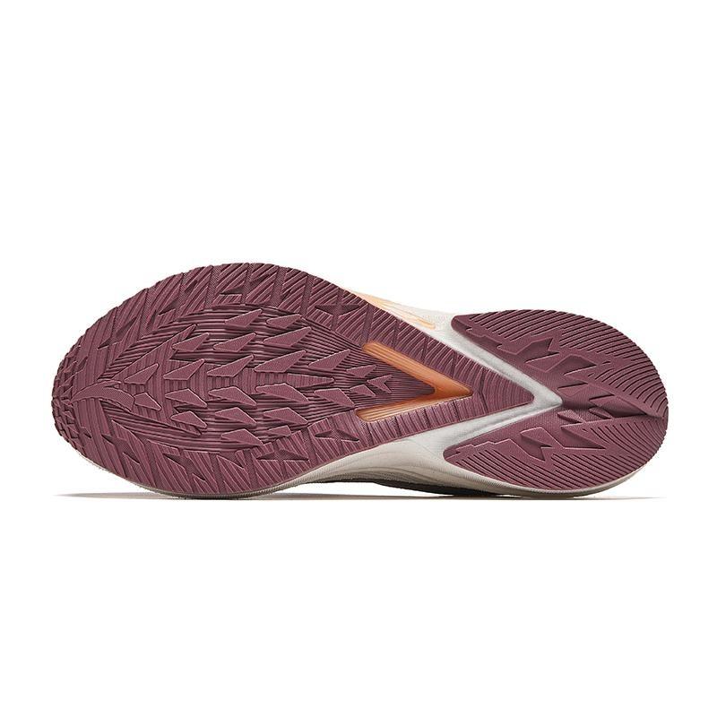 Anta Rocket 5.0 Cushioning Rebound Durable Non-Slip Low-Top Nitrogen Technology Training Running Shoes Women Sneaker Purple Gray 922445503-3