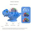 Dinosaur Night Light Projector USB Powered No Battery Needed, for Bedroom Ambiance Creative Dinosaur Themed LED Lamp with 360° Panoramic Projection