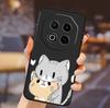 Phone Cover For Meizu Note 16  Case Meizu Note16 Lovely Cartoon Soft TPU Shield Painted Cat Silicone Back Funda for Meizu Note16