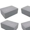 2 Stück Grillstein Breite Anwendung Effektiv Glaspulver Universell Ausgezeichnete Reibung