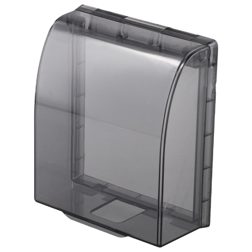 Home Safety 10.5 X 11.8 X 4.5 Cm Waterproof Wall Switch Long-term Use Strong Adhesion Vapour-proof ABS Material