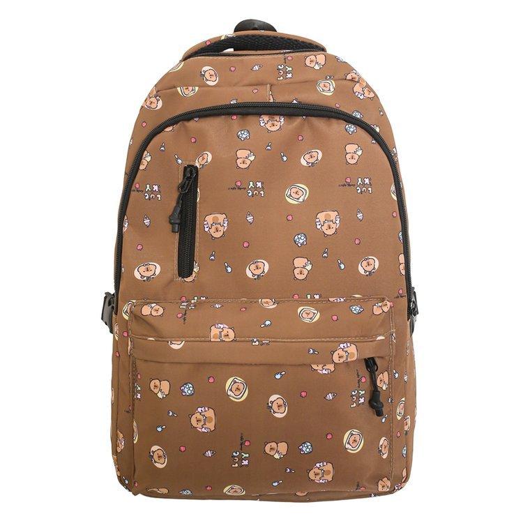 Schoolbag Korean version of the new niche Mori literary floral small fresh girl schoolbag junior high school student travel backpack