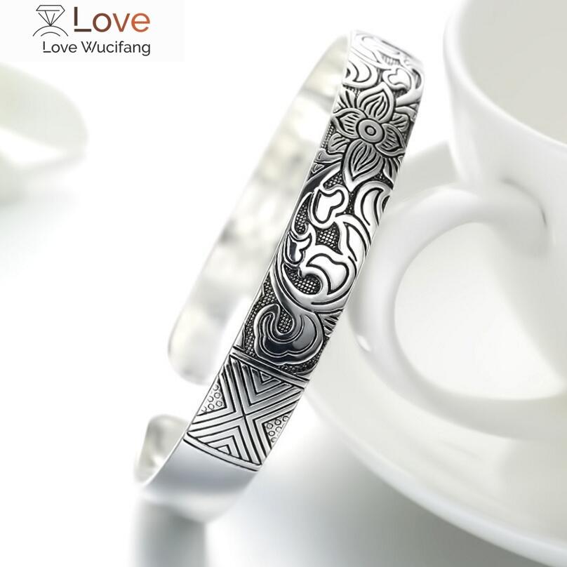 

Серебряный цвет ювелирных изделий ретро Серебряный лист черный браслет мужчины женщины новые ювелирные изделия мода ретро высококачественные браслеты