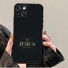 Verse of The Christian Bible Jesus Phone Case For iPhone 17 Pro Max 14 13 12 11 15 16 Pro Max mini 16 Plus 16e 17 Air Cover