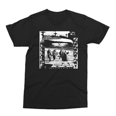 CIVIL DISOBEDIENCE- 'Few Hours' -Punk, Crust, Hard Core, Crass Unisex T-Shirt Mens Womens Tees Top