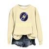Women's Fashion Casual Long Sleeve Loose Printed Sweatshirt