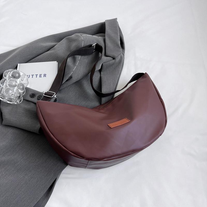 Large Capacity Women's Tote Bag Stylish Casual Shoulder Crossbody Bag For School