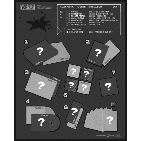 ALLHOURS 4th MINI ALBUM VCF