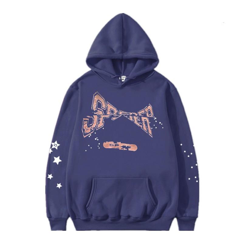 Hooded Sweatshirt Unisex Hip Hop Streetwear Printed Fleece Lined Fall Winter Sports Top