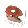 Máscara de Dinosaurio 3D Raptor Realista Dino Mandíbula Móvil Máscara de Dinosaurio PVC de Alta Calidad Cubrecabezas Halloween Juguete para Niños Regalo de Carnaval