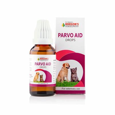 Veterinary Parvo Aid Drops for Pets 30ML Pack – Natural Homeopathic Support for Dogs & Cats Recovery