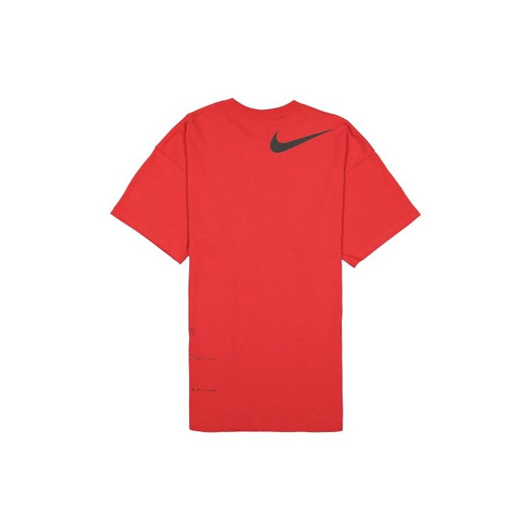 Nike x MMW Designer Collaboration Sport Short Sleeve T-Shirt Men Tops Red CK0717-657