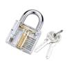 Padlock Pickproof Transparent Lock Transparent Locksmith Training Tools  Home