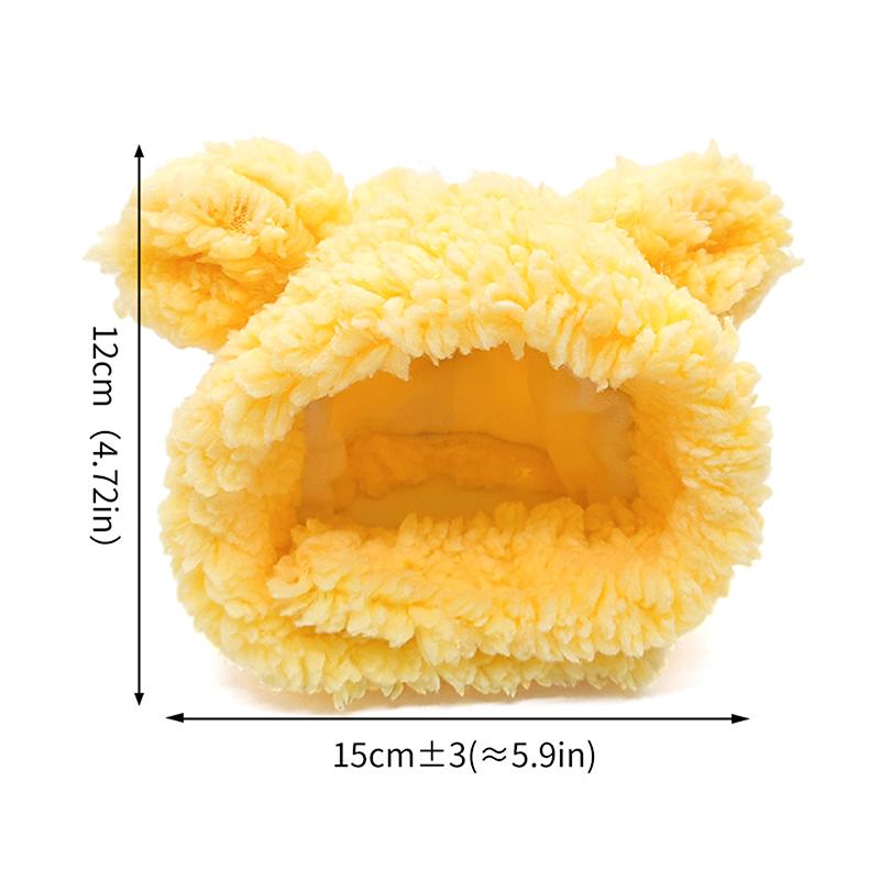 Kreslená mazlíčková kočka Cosplay králík tygr klobouk Zimní teplý větruodolný klobouk pro mazlíčky Zábavná roztomilá pokrývka hlavy pro mazlíčky Potřeby pro mazlíčky Dárky