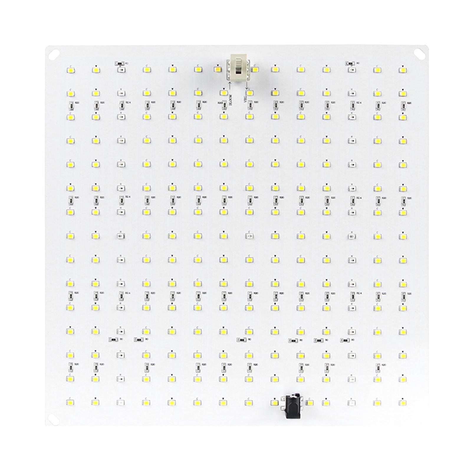 

Світлодіодне світло для рослин Світлодіодне освітлення для сукулентів Повний спектр Світло для росту рослин Квантова панель IP20 Водонепроникна EU 234pcs lamp beads