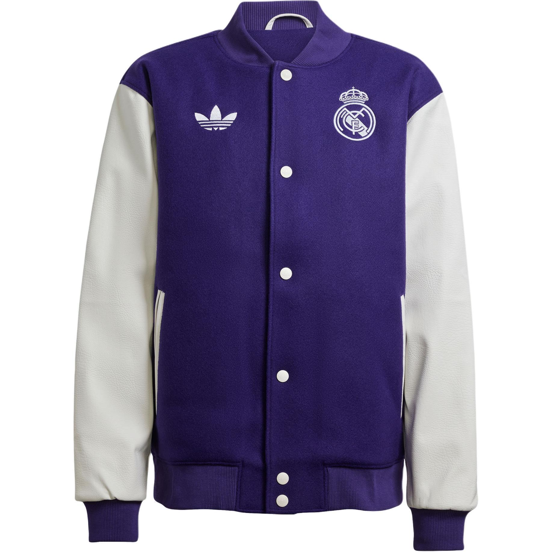 adidas Real Madrid CNY Jacket Asia Sizing  Purple  Men s JF2587 S