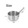 100ML Pot Gravy Milk Pot Stainless/Steel Small Mini Sauce Pan Non-Stick Saucepan