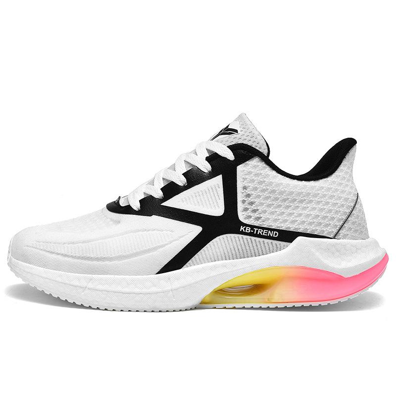 

2025 новые спортивные кроссовки дышащая сетчатая беговая обувь попкорн мягкая подошва мужская обувь для испытаний на теле легкая атлетика тренировочная обувь 45