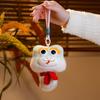 Multi Purpose Mascot Snake Keychain Comfortable Key Pendant Doll Snake Plush Doll  2025 New Year