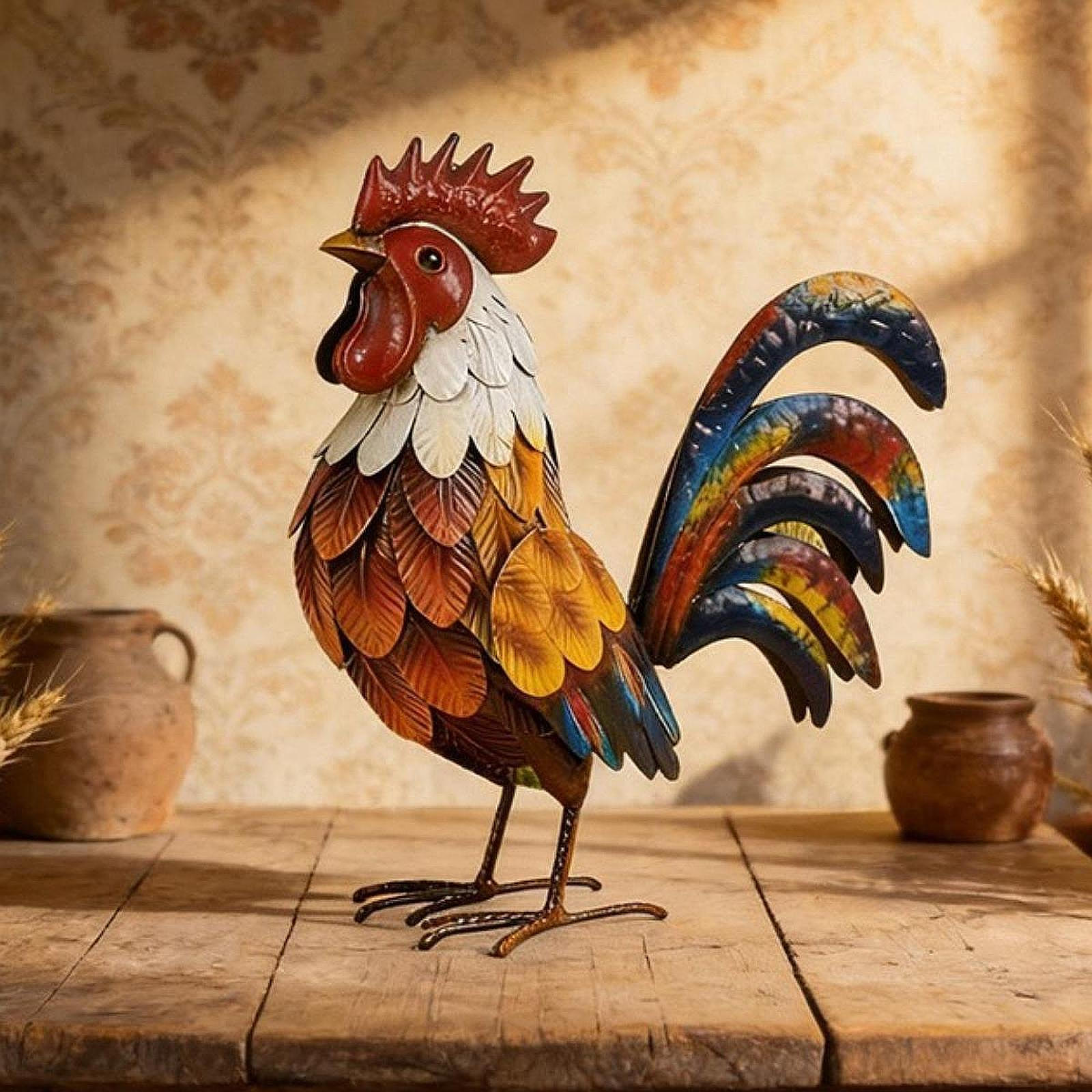 Металлическая Садовая Статуя Декор для Двора Креативная 3D Наружная Декоративная Фигурка для Газона Заднего Двора