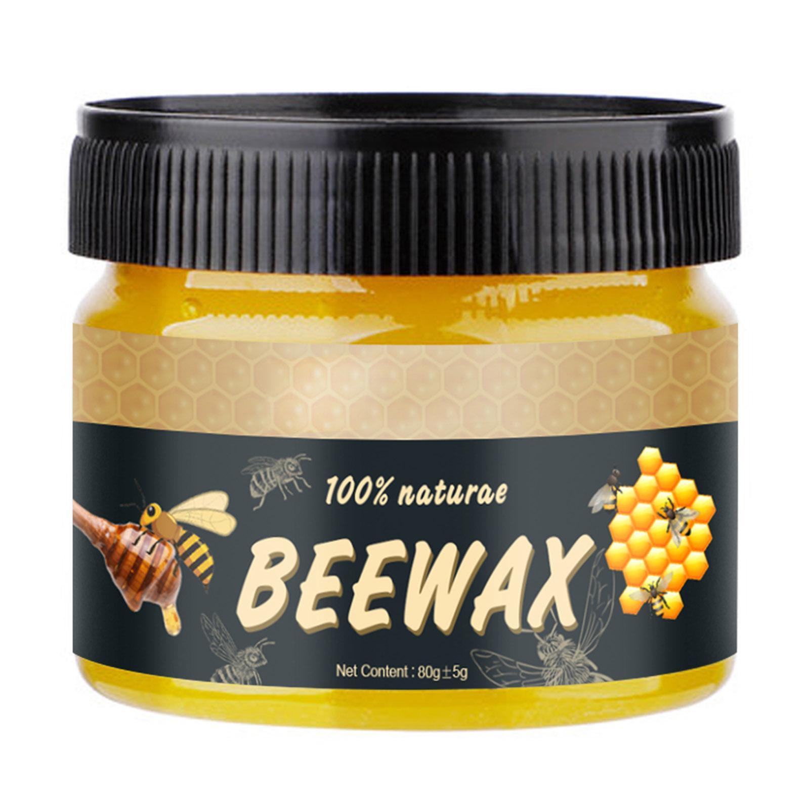 

eelhoe Canned Wooden Furniture Cleaner Polishing Wax Home Furniture Care Waterproof Polishing Beeswax For Floor, Table, Chair