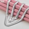 925 Sterling Silver Inlaid with 6MM Snake Chain Fashionable Wedding Jewelry