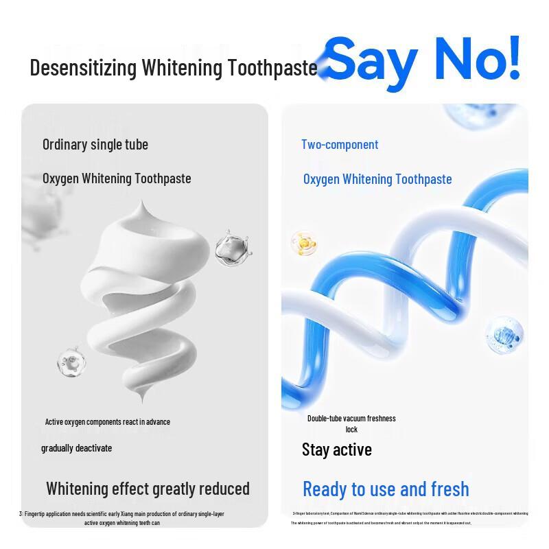 Namei Triple Active Oxygen Dual-Formula Toothpaste