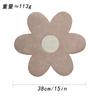 ins spring and summer explosion flower leather placemat thermal insulation waterproof oil-proof thermal insulation mat dining table mat petal coaster