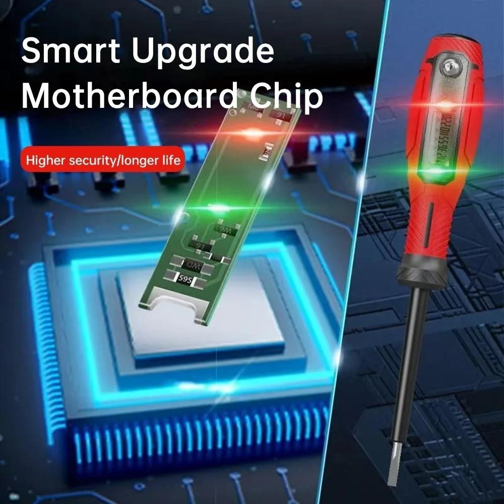 Non-contact Induction Non-Contact Screwdriver LCD Display Screen AC Voltmeter  Electrical Testing