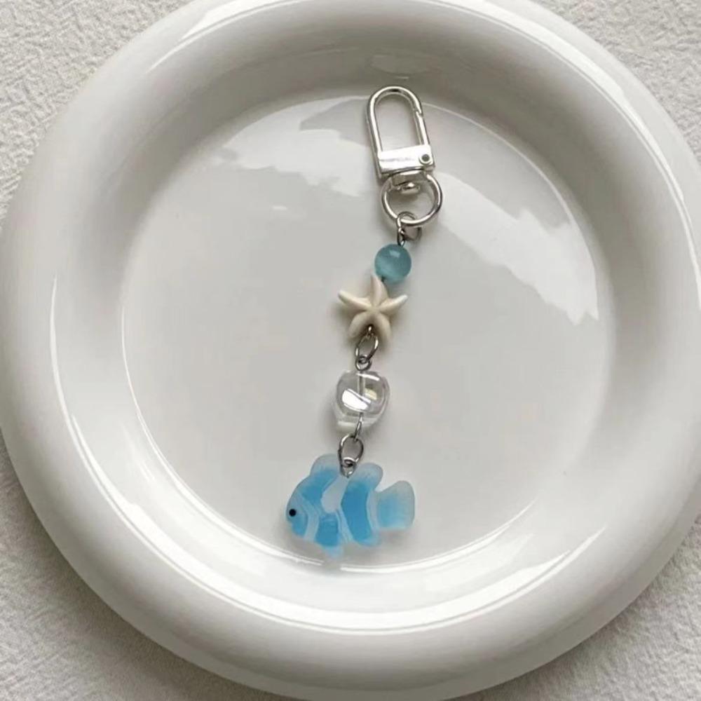 Little Fish Phone Hanging Rope Lanyard Mobile Phone Chain Fashion Fish Phone Chain  Phone Charms