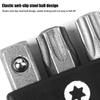 Magnetic Hex Bit Set 14X Middle Hole Hexagonal Plum Screw Bit Multifunctional Hollow Handle Hexagonal Screw Bit For Electric