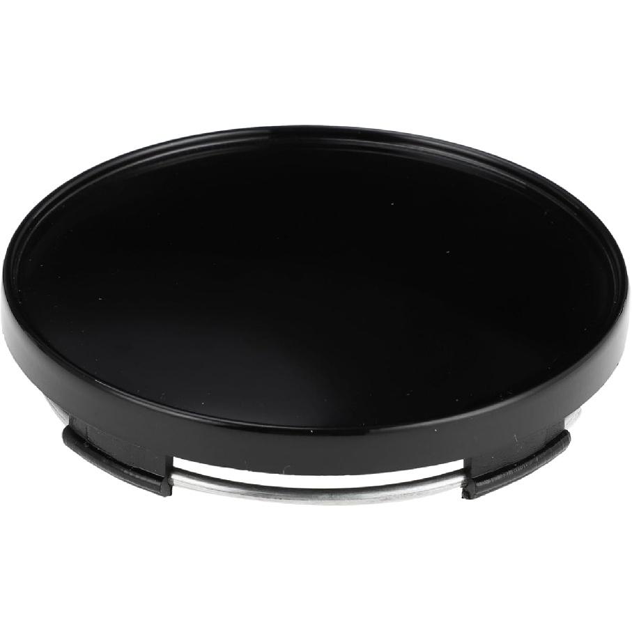 Universal Car Wheel Center Hub Cap/Inner Rim Cover Hub Caps for Most Cars/Snap-in Plastic 68mm 2.68" OD / 1 Pcs Gloss Black