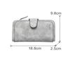 Wallet Women Leather Luxury Card Holder Clutch Casual Women Wallets Zipper Pocket Hasp Ladies Wallet Female Purse