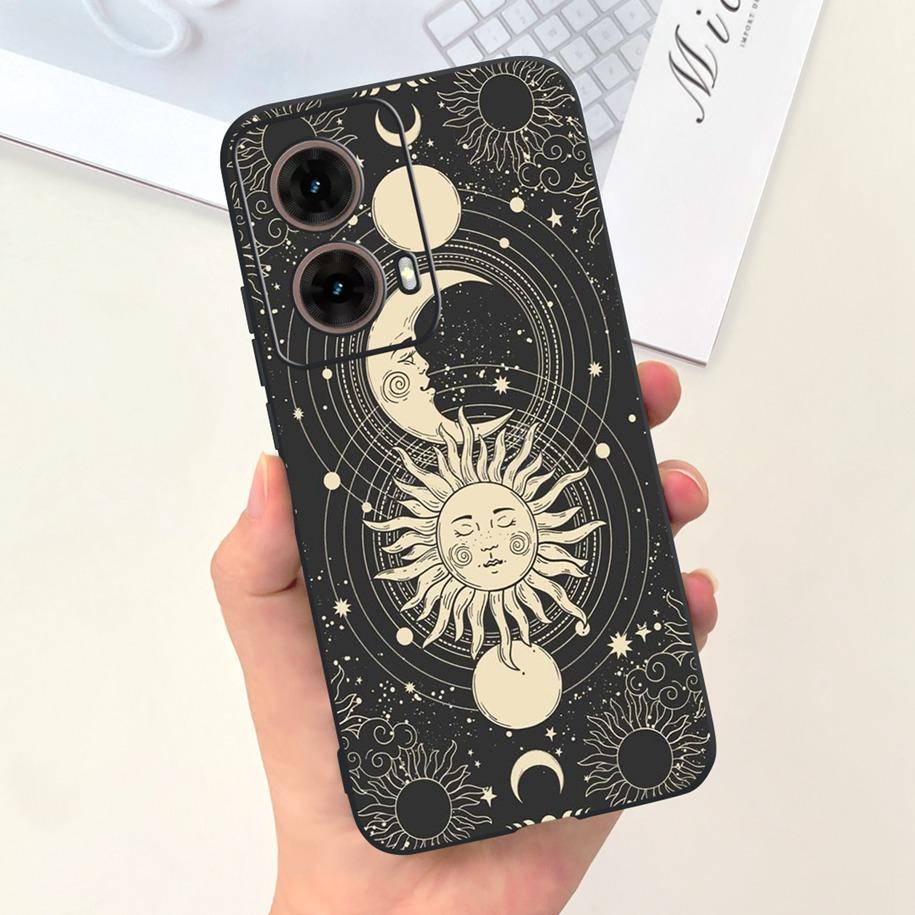 For Motorola Moto G85 5G Case Cute Astronaut Girls Soft Silicone TPU Phone Cover For Moto G85 2024 Funda G 85 MotoG85 Matte Case