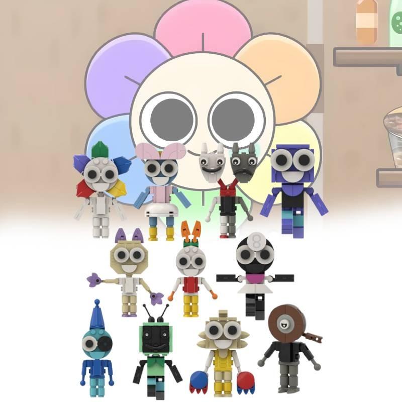 World Dandys Building Block Toy Cartoon Animation Children Dolls Assembling