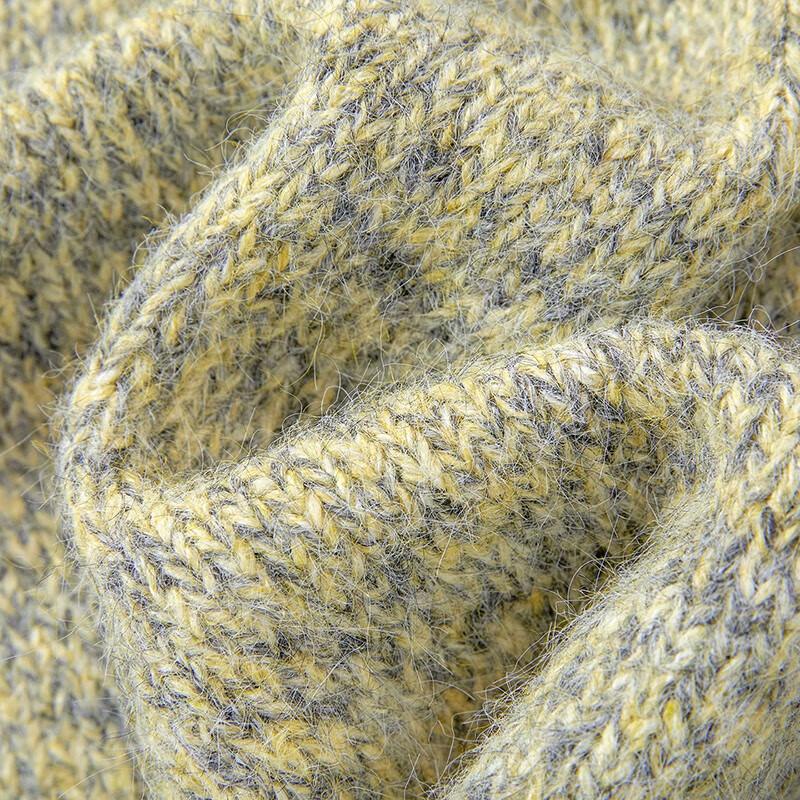 Women's Hooded Wool Blend Knit Cardigan