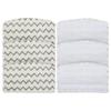 A20F-6PCS Replacement Steam Mop Pads For Shark Steam Mop S1000UK Pocket Mop, Washable And Reusable Microfiber Pads