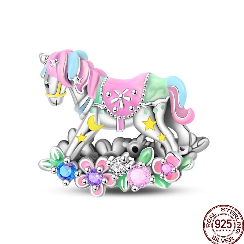 New Original Copper Elephant Cat Game Charms Bead Flower Baby Beads Fit 3Mm Bracelet Diy Jewelry Gifts For Women