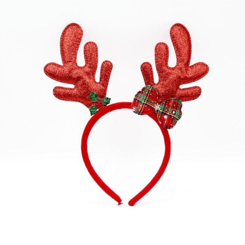 

Рождественский Взрослый Детский Косплей Рога Головная Повязка Зажим Для Головы Аксессуары Рождественская повязка на голову