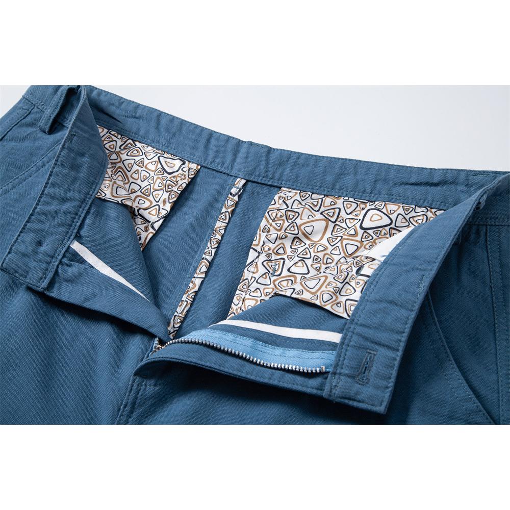 Callaway 2025 Sommer Bestickte Neue Baumwolle Lässige Herrenshorts Gerade Fünf Bein Shorts Einfarbig Vielseitige Arbeitsshorts