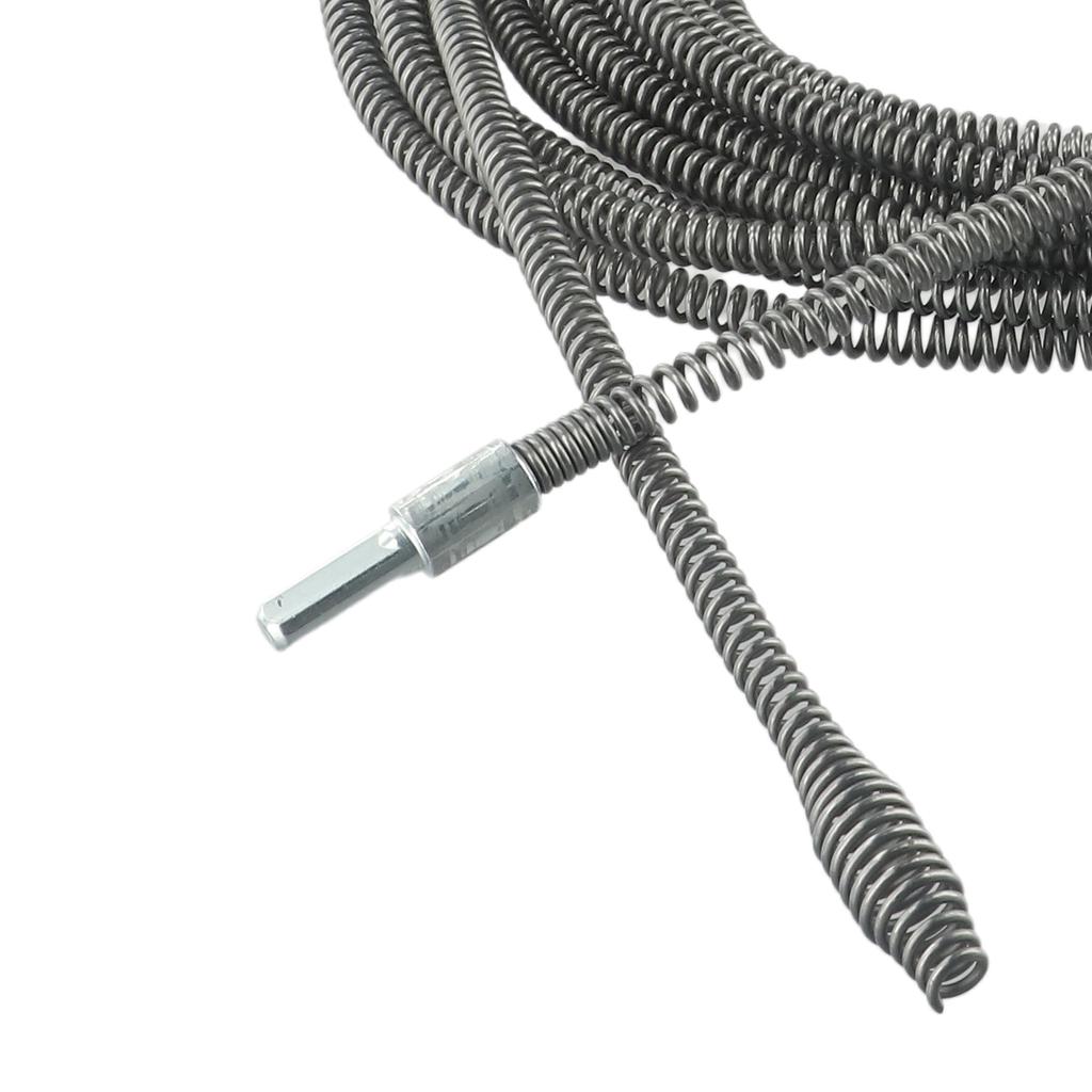 5 Meter Electric Drill Drain Dredging Spring Sink Cleaner Sewer Dredging Tool Home Kitchen Toilet Pipe Dredging Cleaning Tool