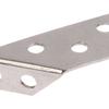 10Pcs Universal Furniture Corner Connector Stainless Steel Corner Brace Heavy Duty Angle Shelf Brackets For Wood
